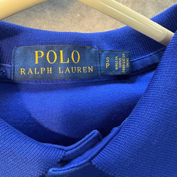 Ralph Lauren Polo Shirt Mens S Blue Small Pony Embroidered Preppy - Picture 6 of 8